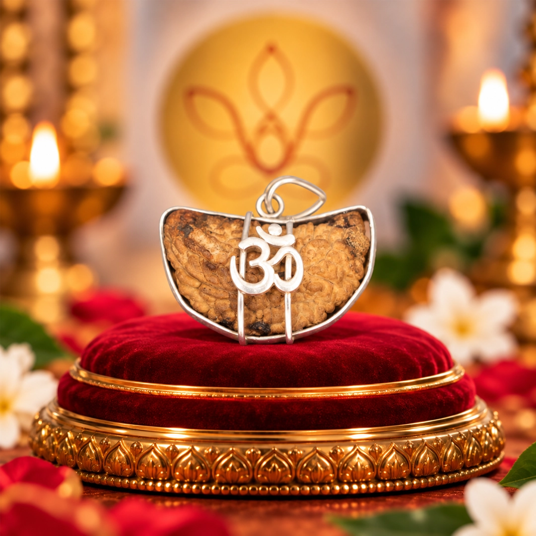 Mukhi with Silver Cap