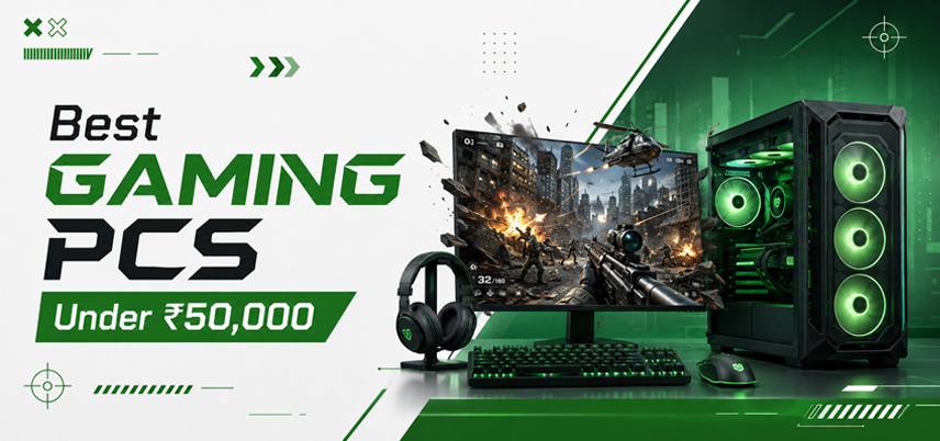 Best Gaming PCs Under ₹50,000: Complete Buying Guide