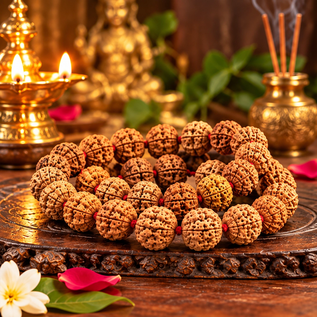 5 Mukhi Rudraksha Mala - 2