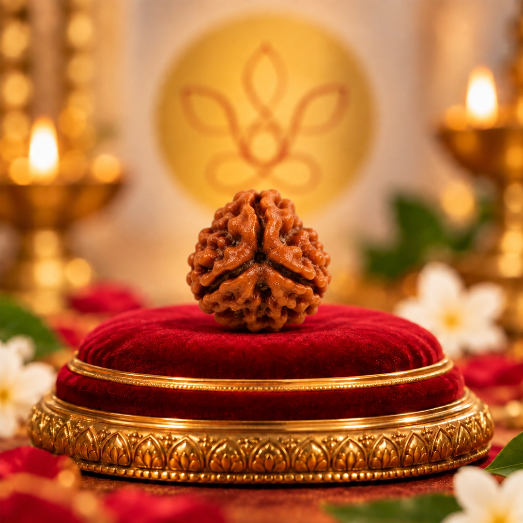 3 Mukhi Rudraksha from Nepal