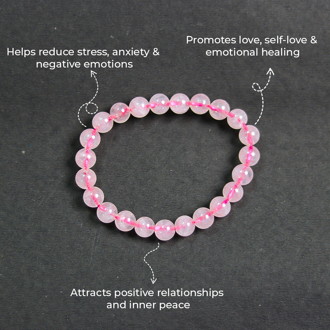 Rose Quartz Bracelet - 3
