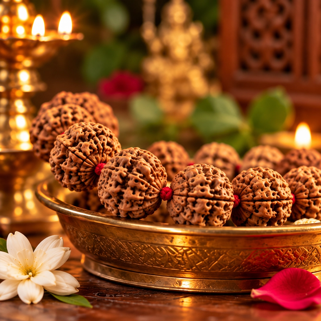 5 Mukhi Rudraksha Mala - 3
