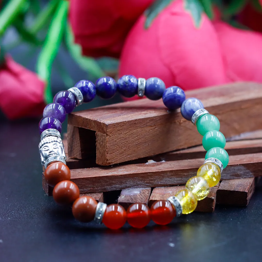 7 CHAKRA BUDDHA BRACELET