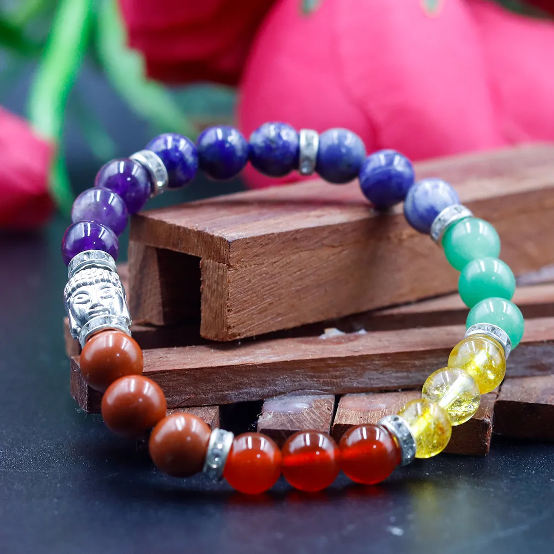 7 CHAKRA BUDDHA BRACELET - 2
