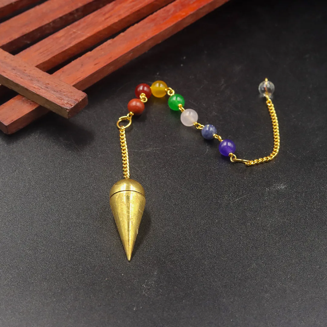 7 CHAKRA GOLDEN PENDULUM - 2