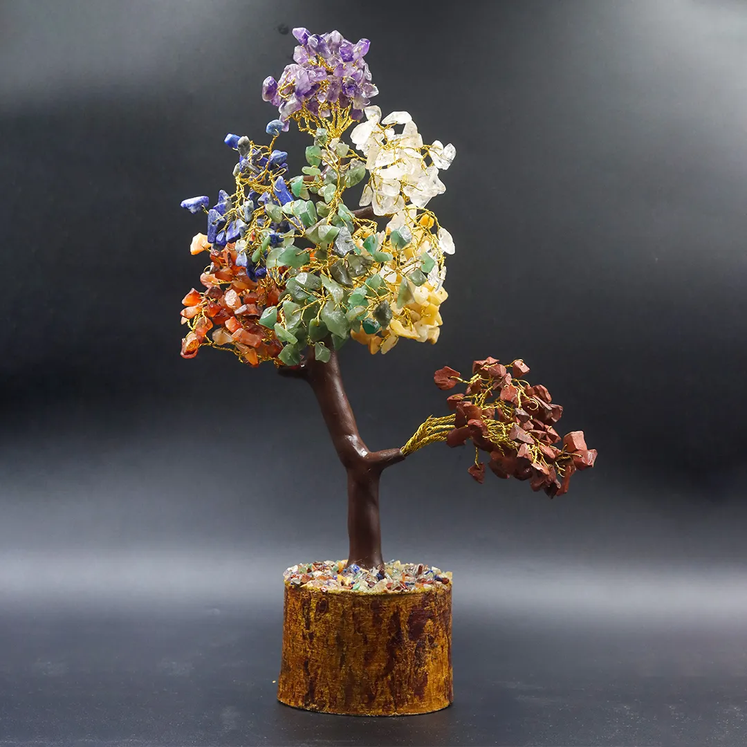 7 CHAKRA TREE STATUE FENG SHUI SMALL