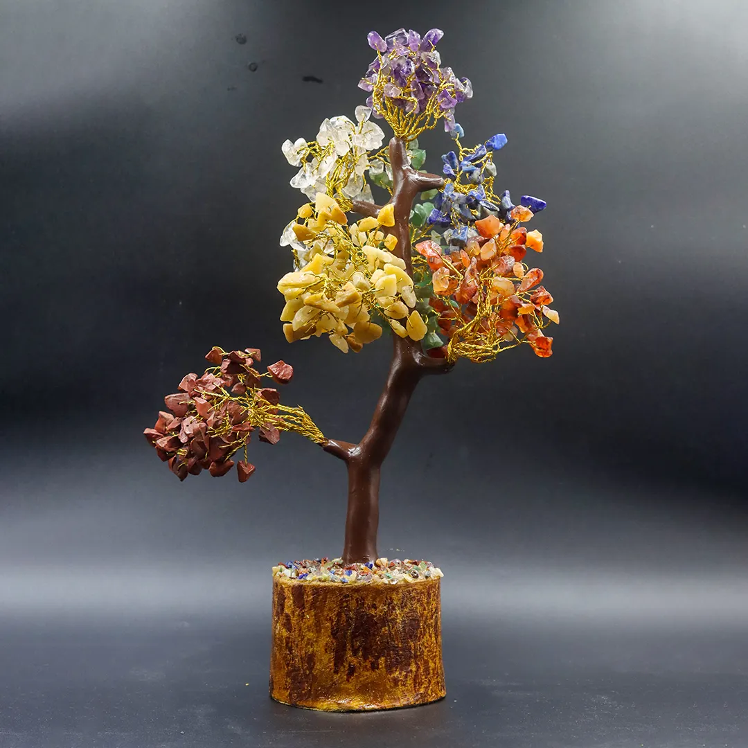 7 CHAKRA TREE STATUE FENG SHUI SMALL - 2