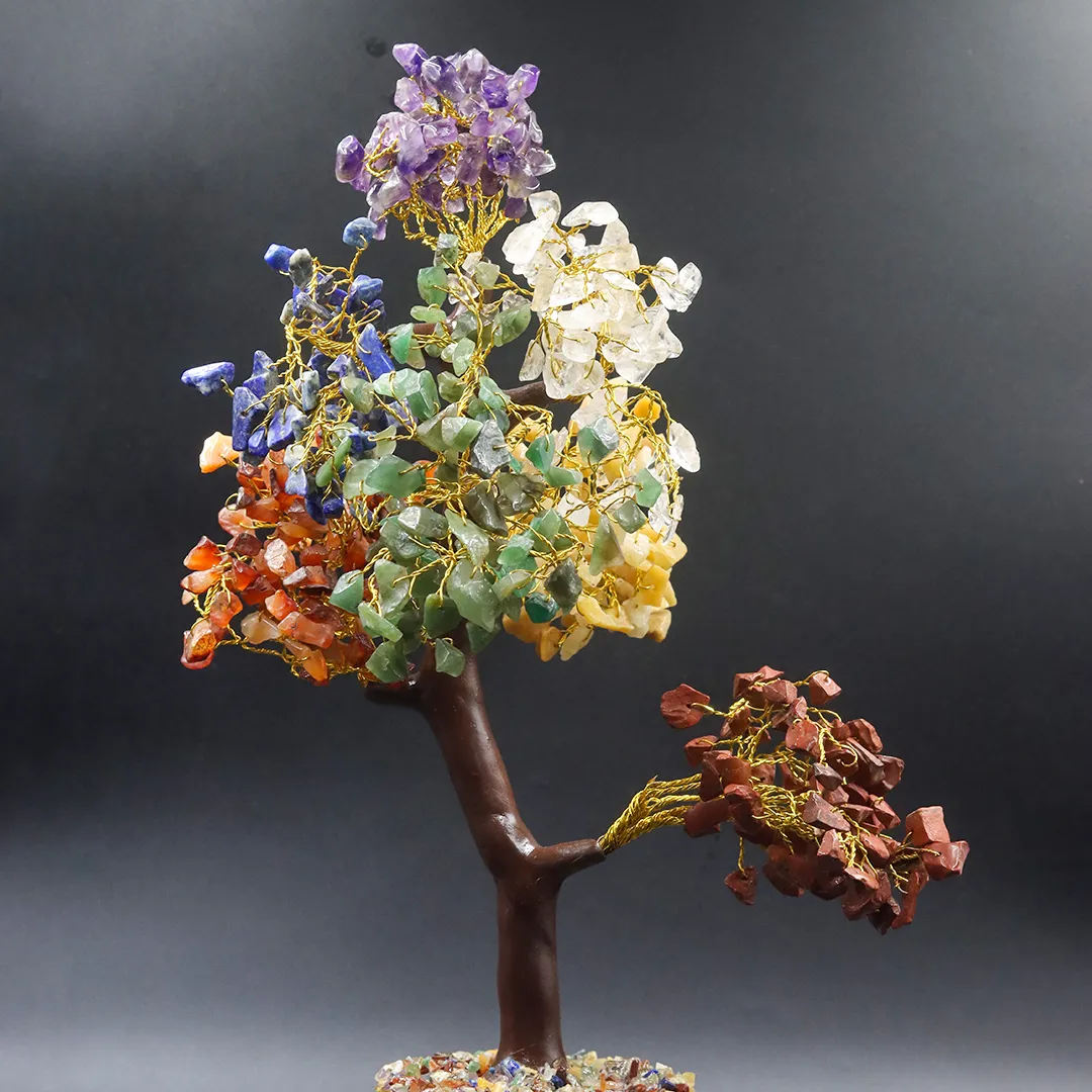 7 CHAKRA TREE STATUE FENG SHUI SMALL - 3