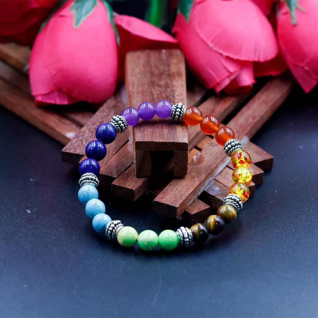 7 CHAKRA RING BRACELET