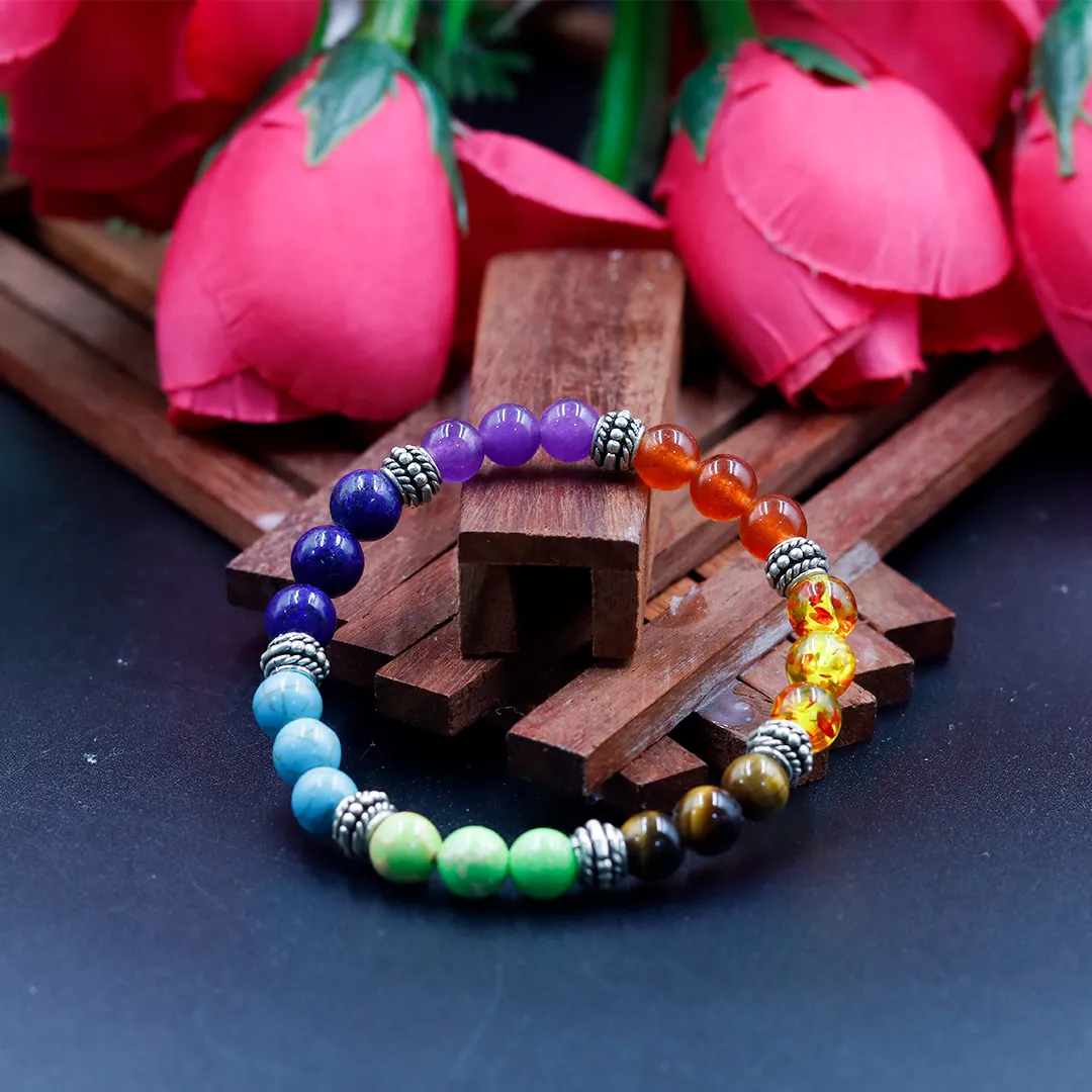 7 CHAKRA RING BRACELET - 2
