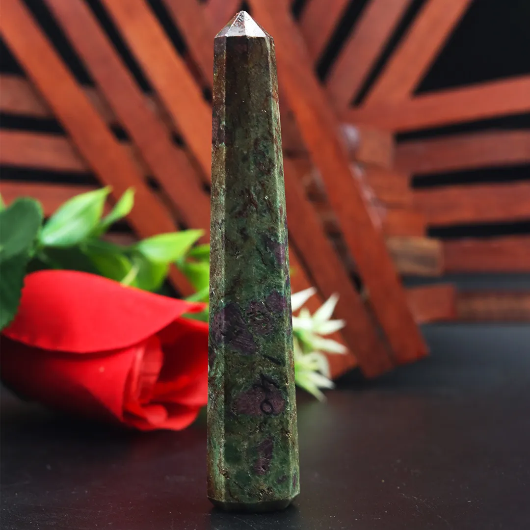 AGATE TOWER HEALING STICK