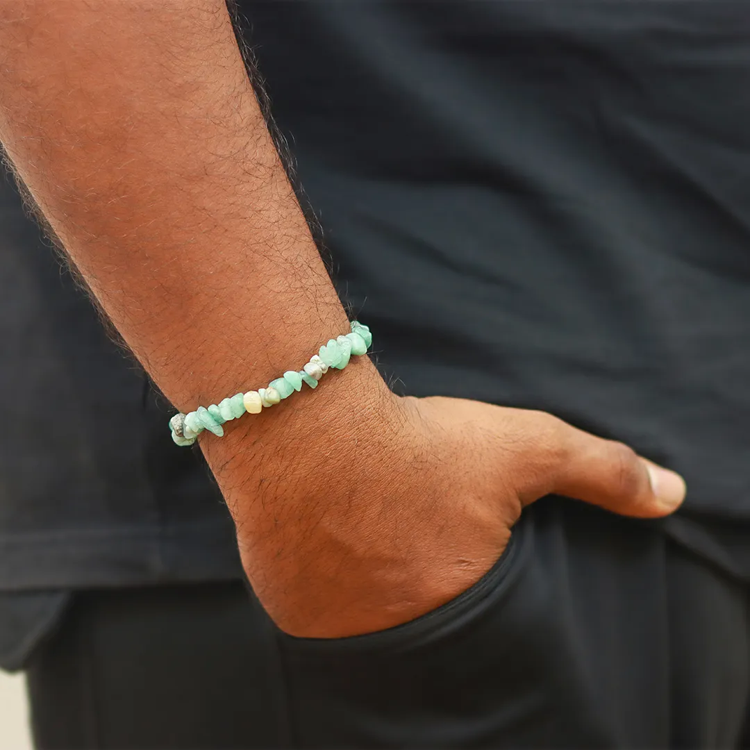 Amazonite Chips Bracelet - 2