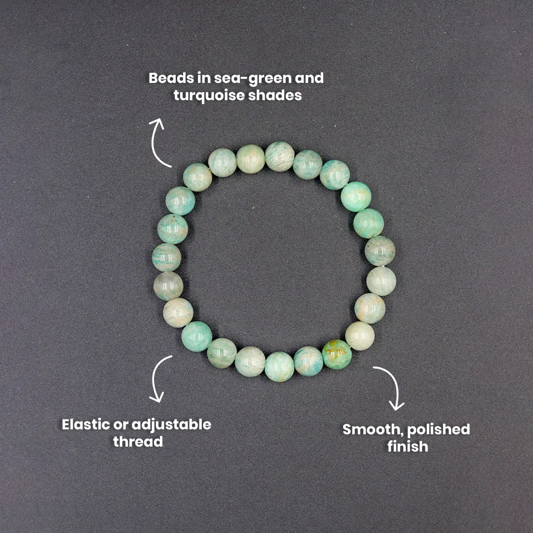 AMAZONITE BRACELET -PEACE - 3