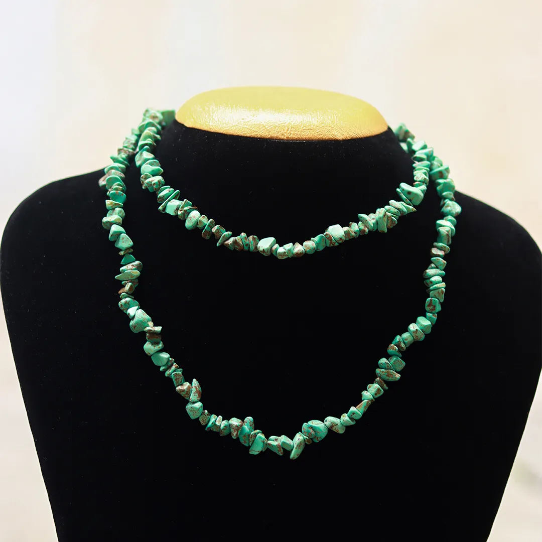 AMAZONITE CHIP MALA