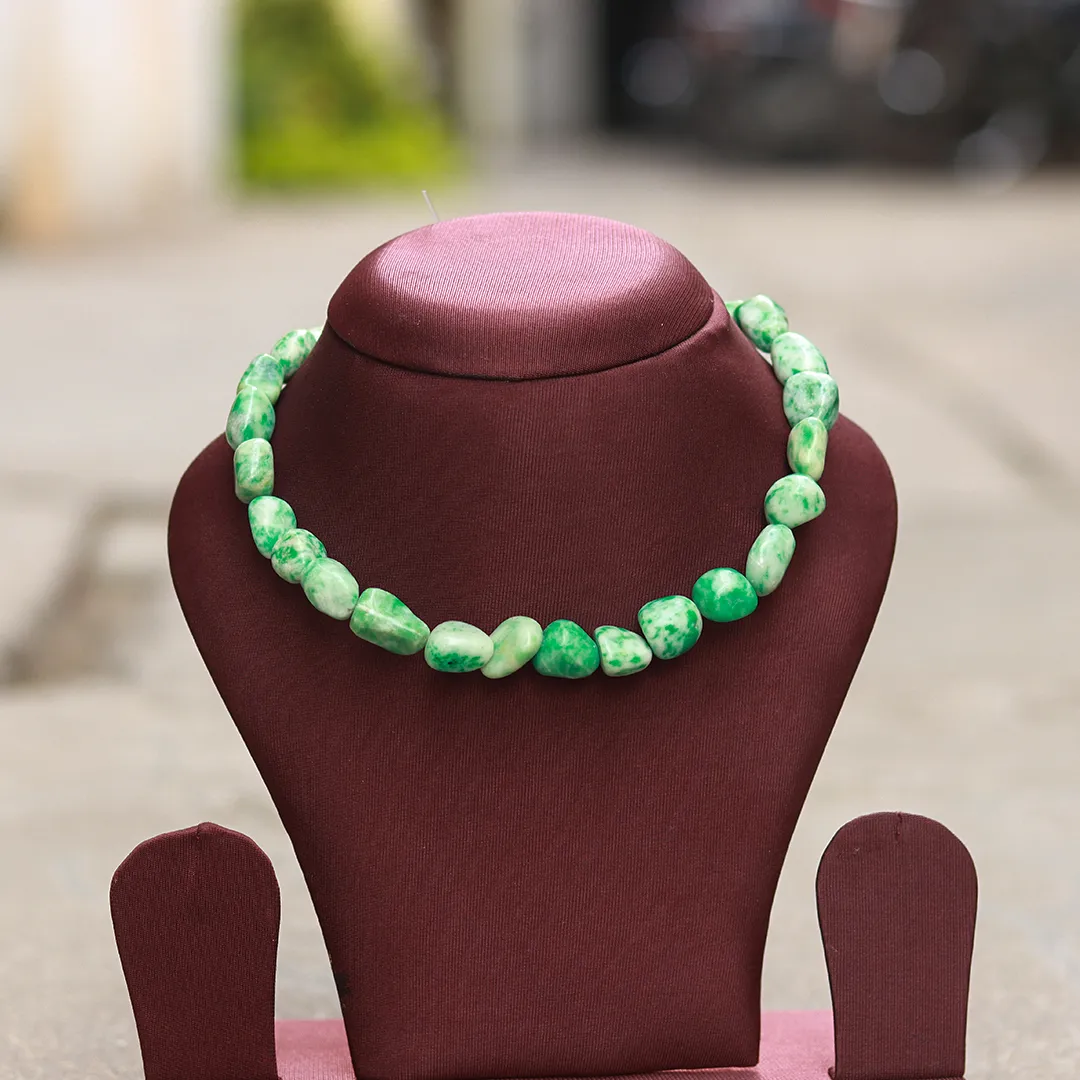 AMAZONITE TUMBLE MALA - 2