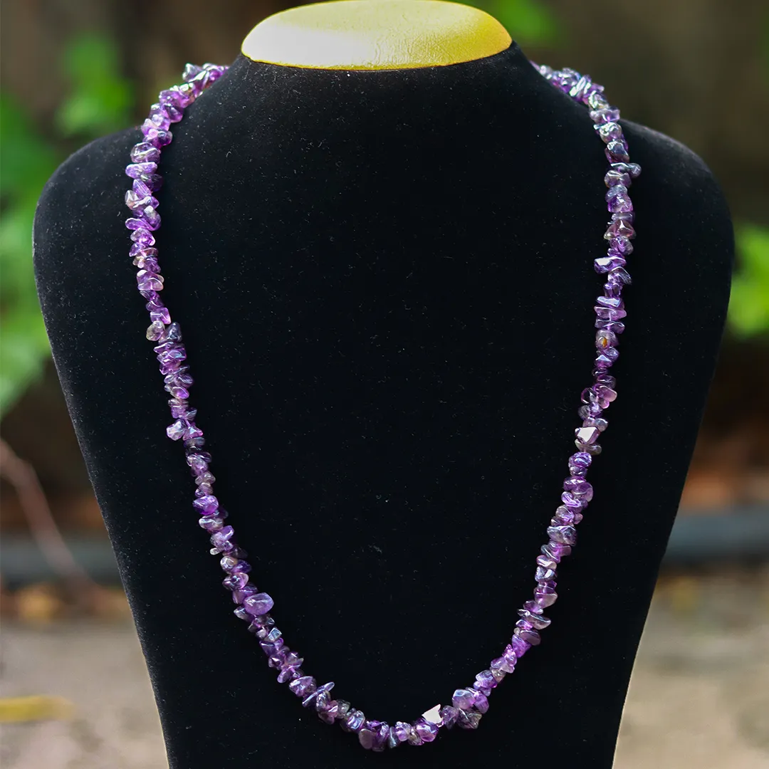 AMETHYST CHIP MALA