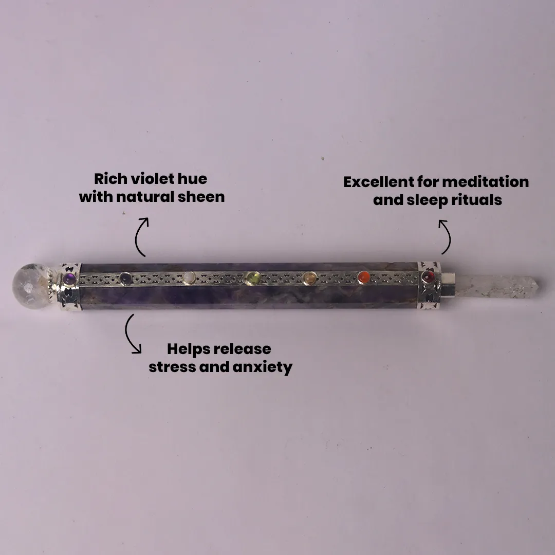 AMETHYST HEALING STICK - 3