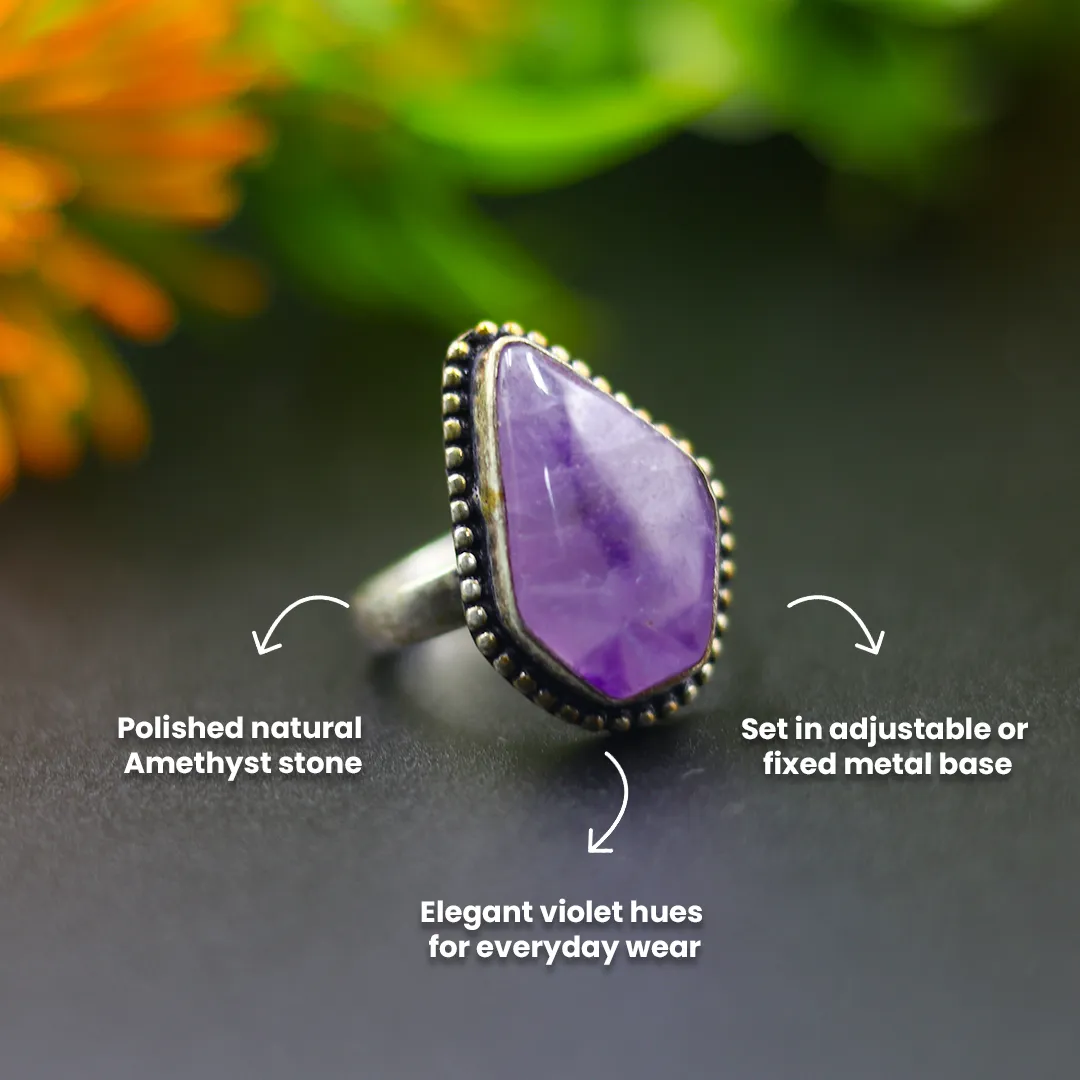 AMETHYST RING - 3