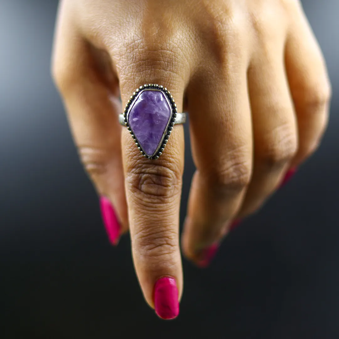 AMETHYST RING - 2