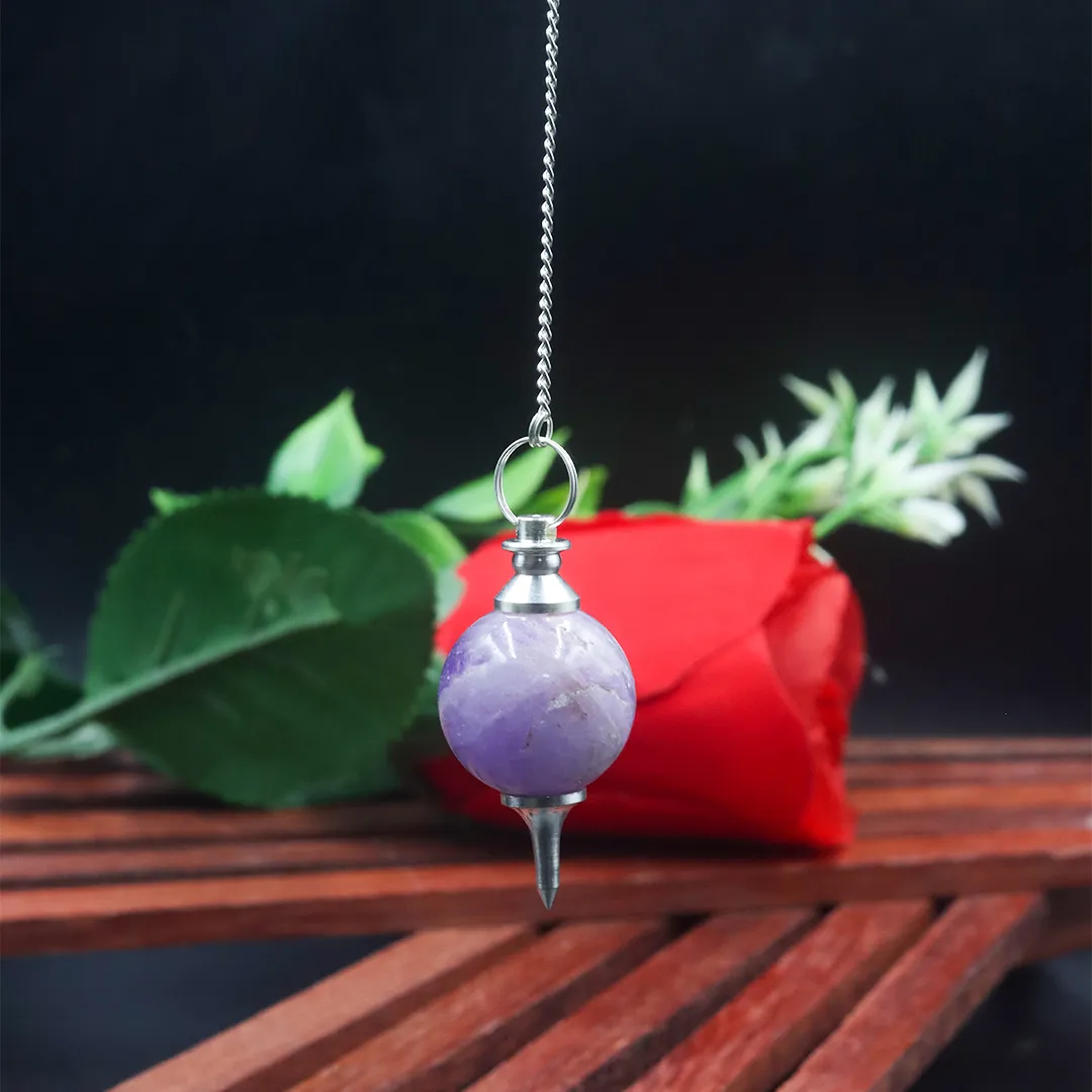 AMETHYST ROUND PENDULUM