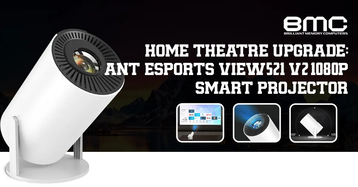 Home​‍​‌‍​‍‌​‍​‌‍​‍‌ Theatre Upgrade: Ant Esports View521 V2 1080P Smart Projector
