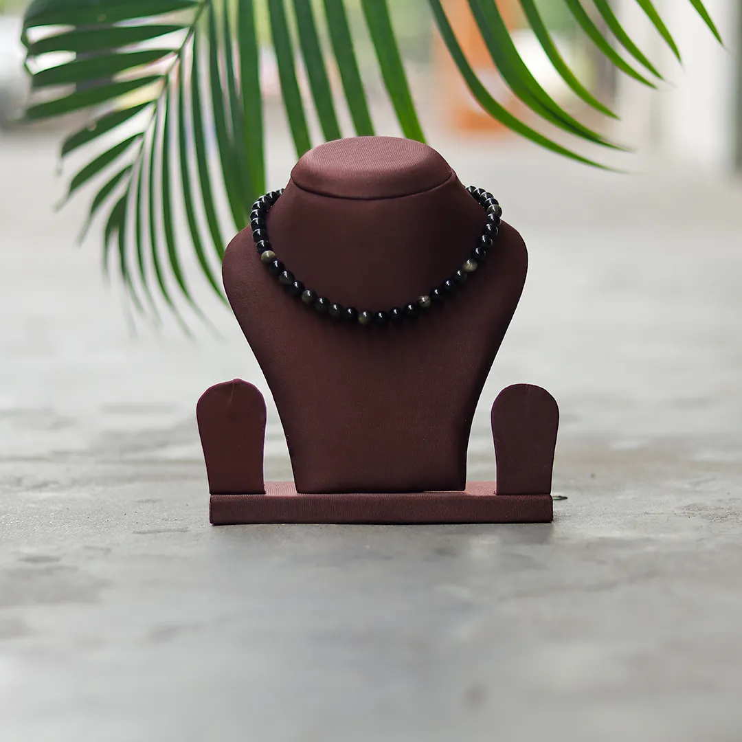BLACK OBSIDIAN MALA - 2