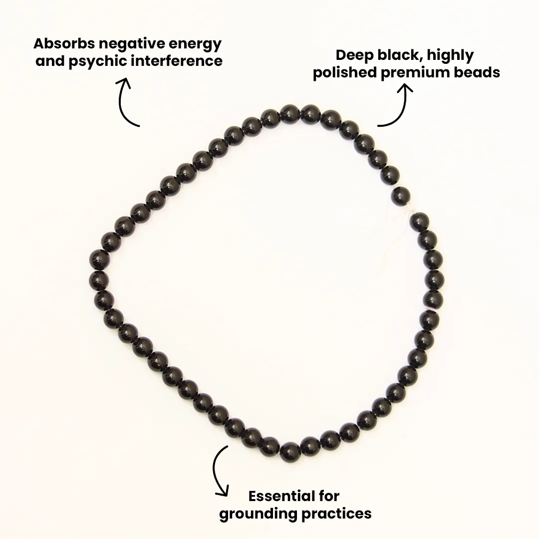 Black Tourmaline Mala - 3