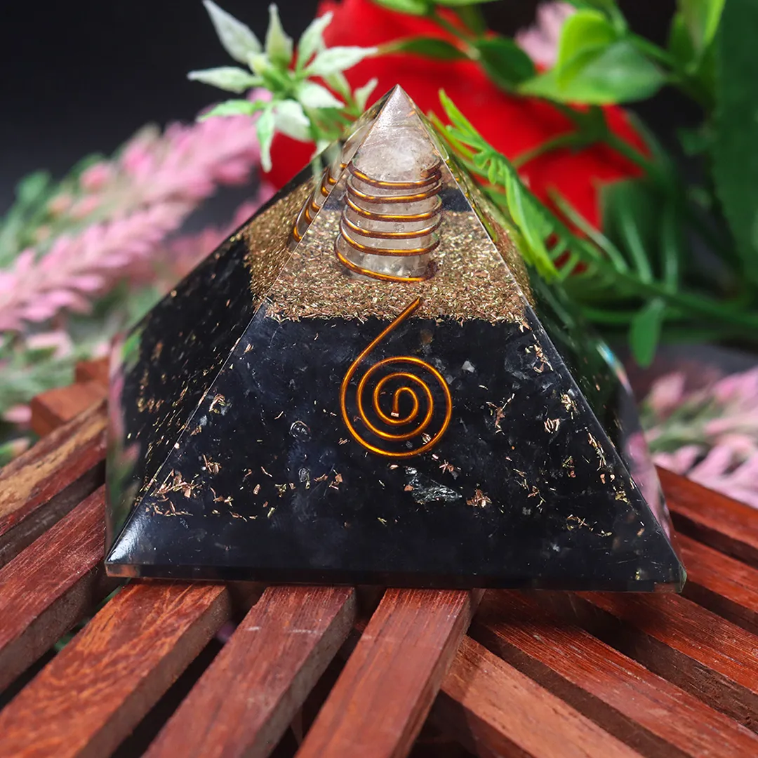 BLACK TOURMALINE PYRAMID