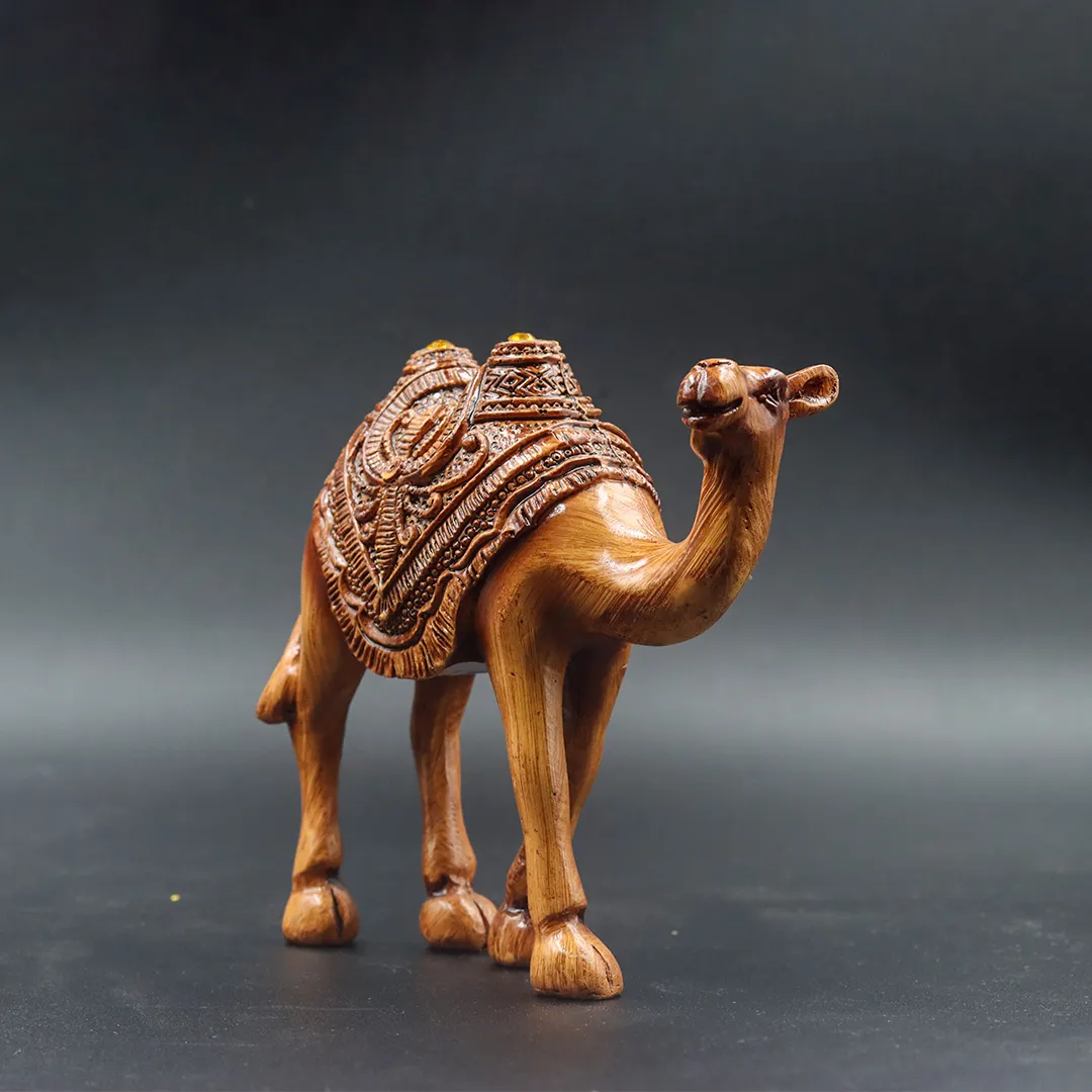 CAMEL WOODEN STATUE BIG - 2