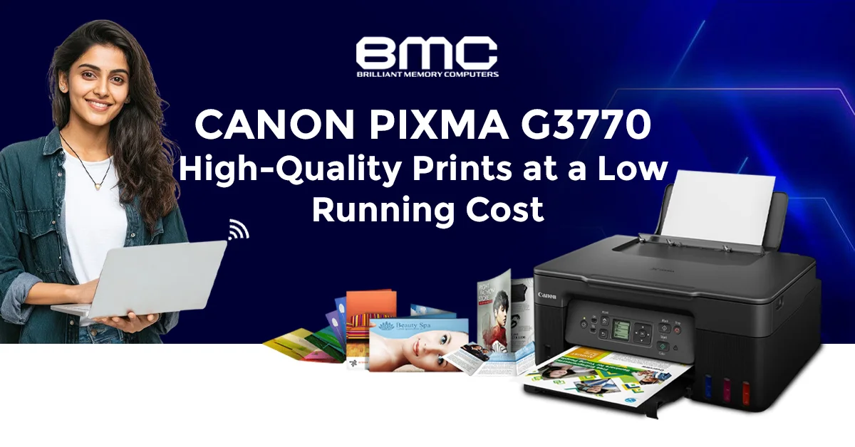 Canon PIXMA G3770: High-Quality Prints at a Low Running Cost