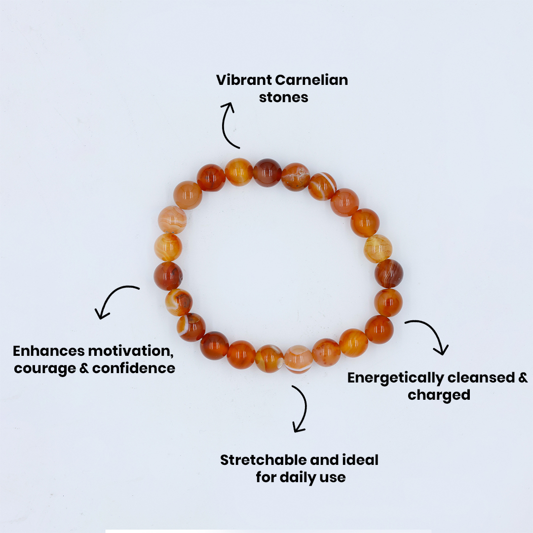 CARNELIAN BRACELET - 3