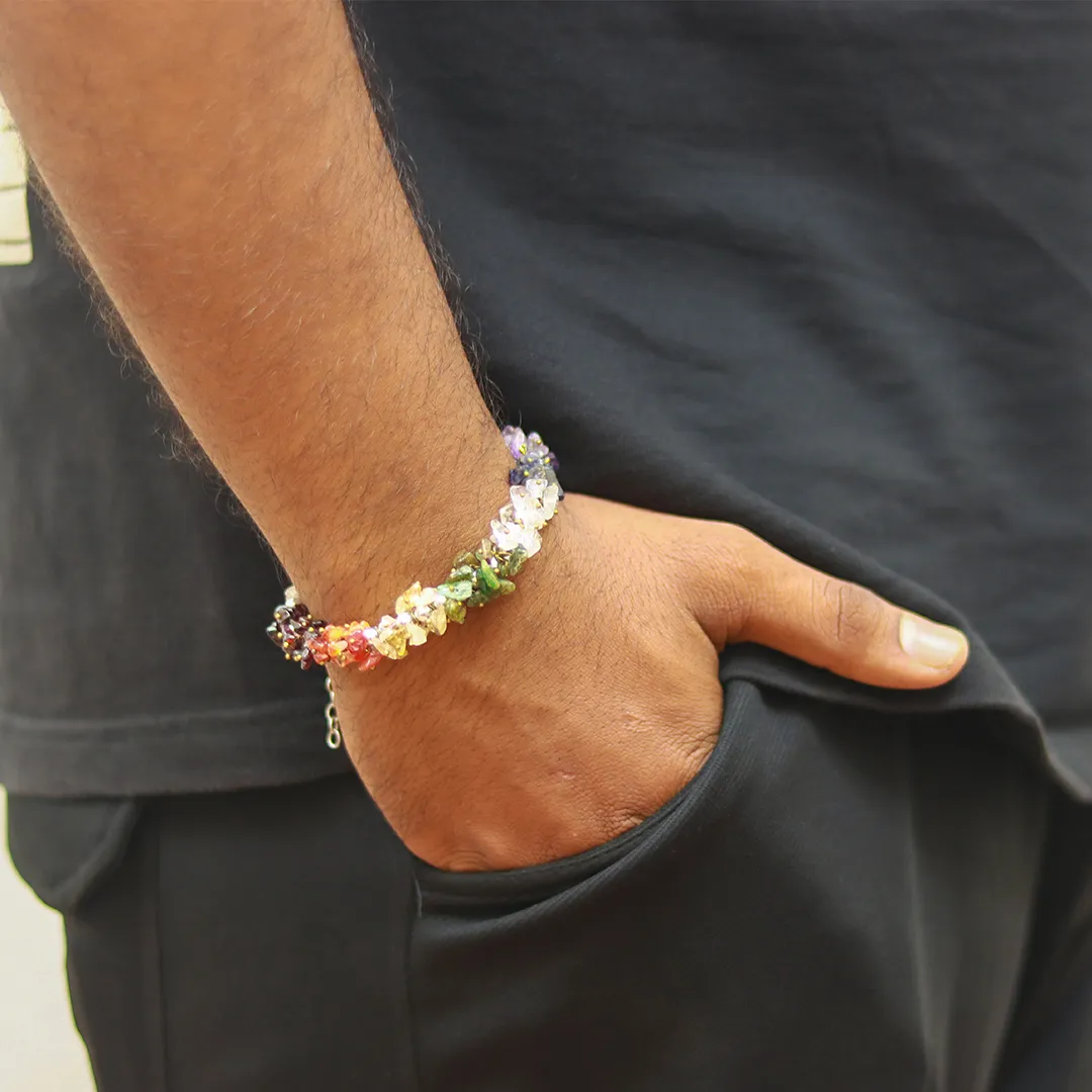 7 Chakra Chips Premium Bracelet - 2