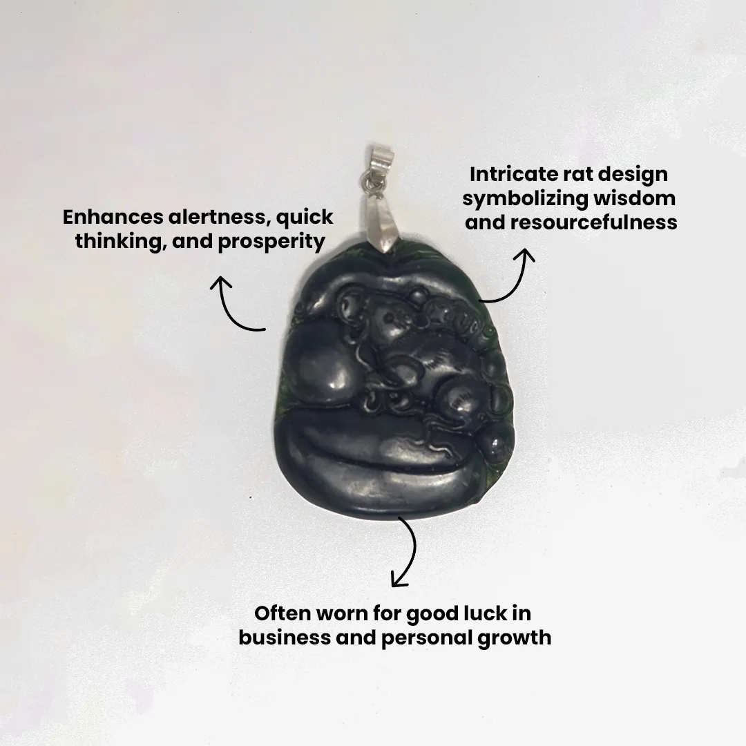 CHINESE RAT PENDANT - 3