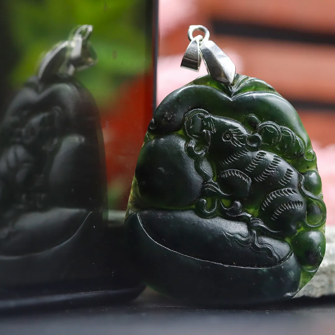 CHINESE RAT PENDANT - 2