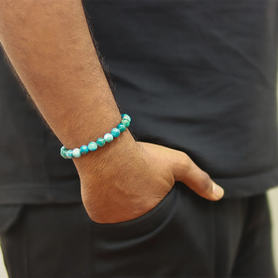 CHRYSOCOLLA BRACELET - 2