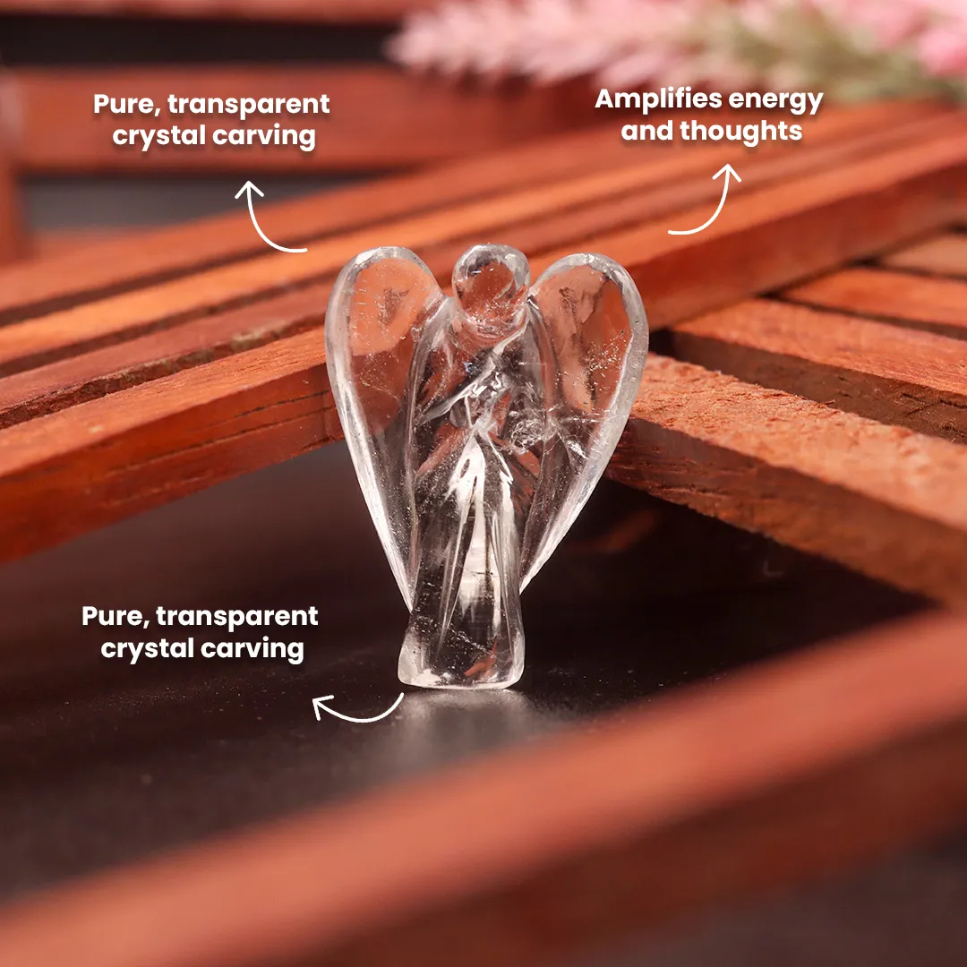 Clear Quartz Angel - 2
