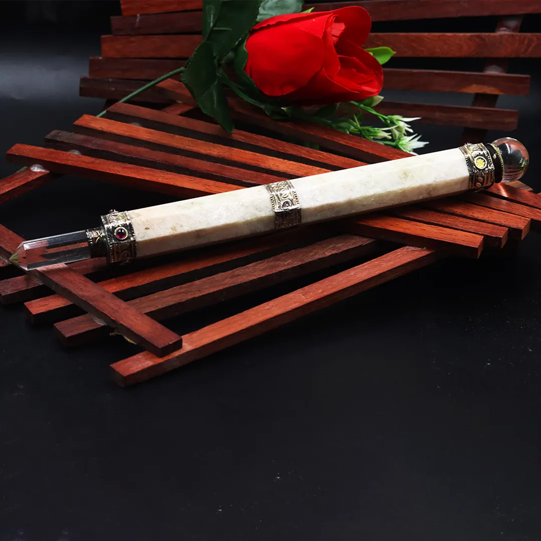 CLEAR QUARTZ HEALING STICK - 3