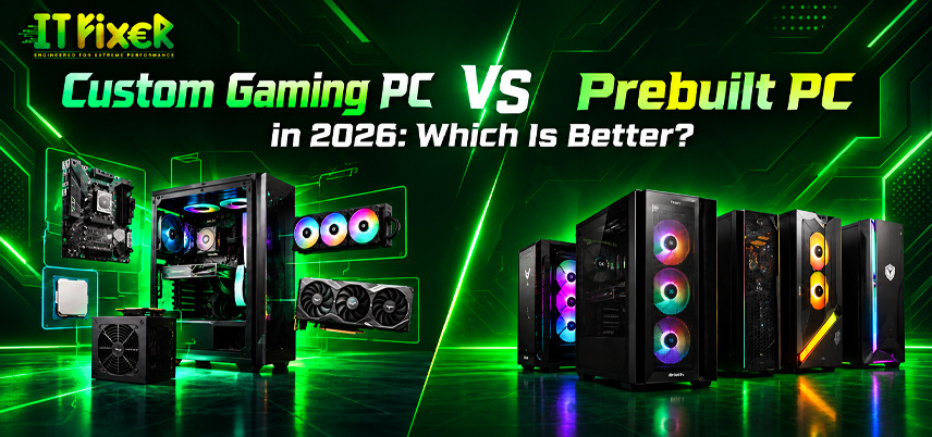 Custom Gaming PC vs Prebuilt PC in 2026: Buying Guide