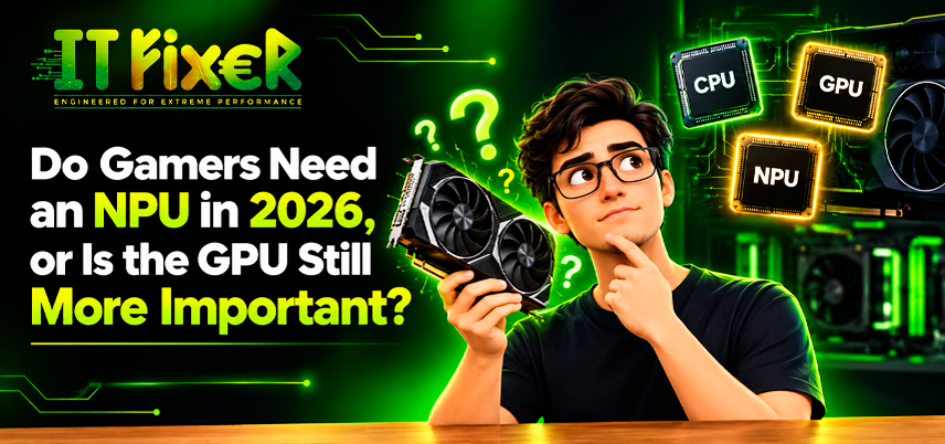 Do Gamers Need an NPU in 2026, or Is the GPU Still More Important?