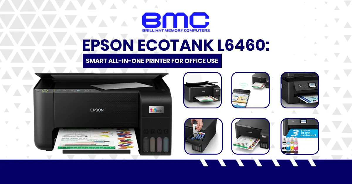 Epson​‍​‌‍​‍‌​‍​‌‍​‍‌ EcoTank L6460: Smart All-in-One Printer for Office Use