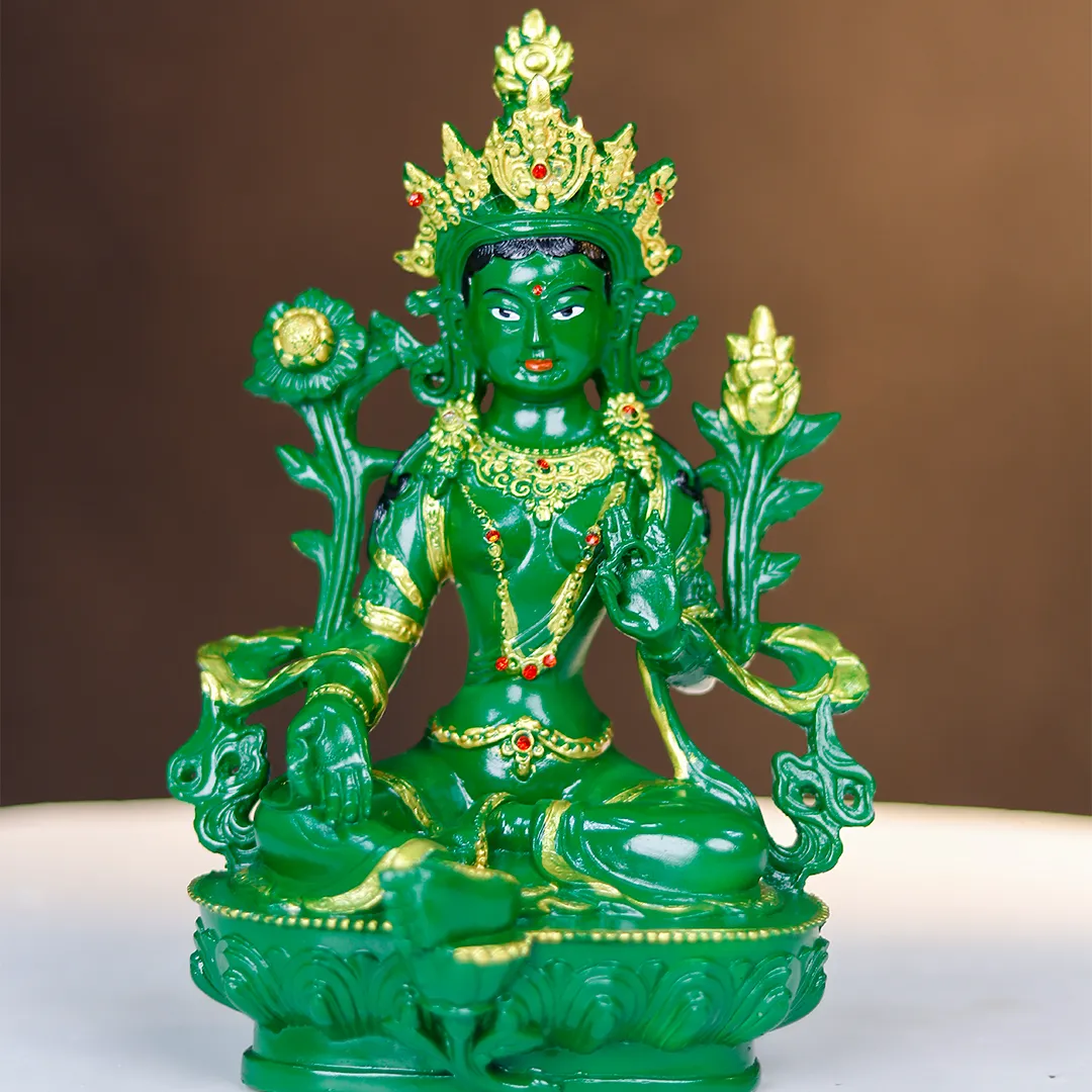 GREEN TARA STATUE