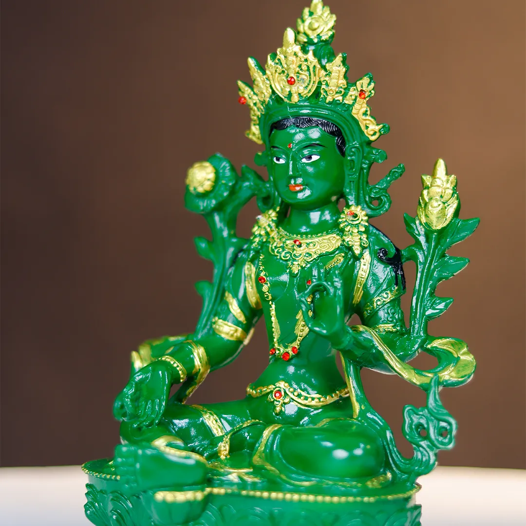 GREEN TARA STATUE - 3