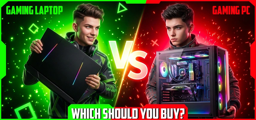 Gaming PC vs Gaming Laptop – Which Should You Buy?