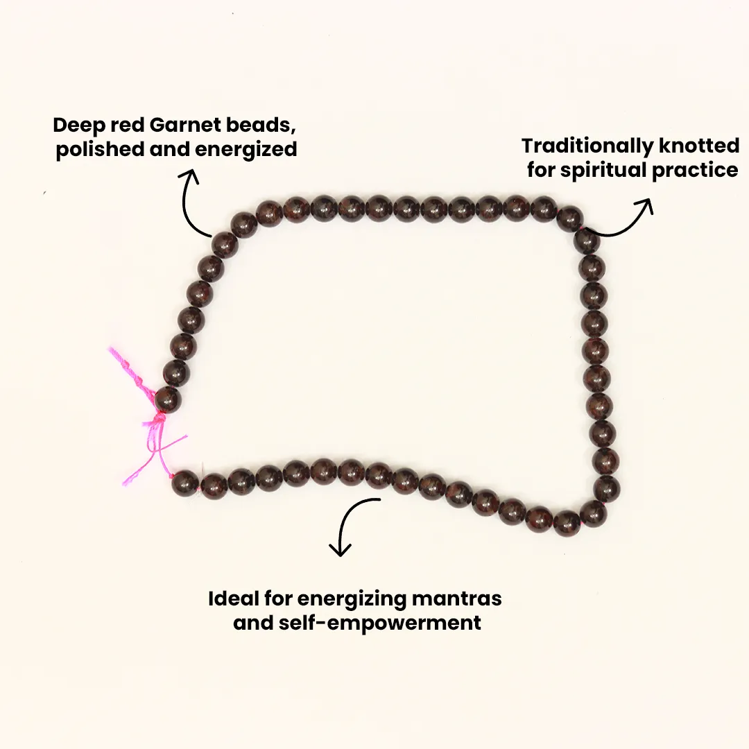 GARNET MALA - 3