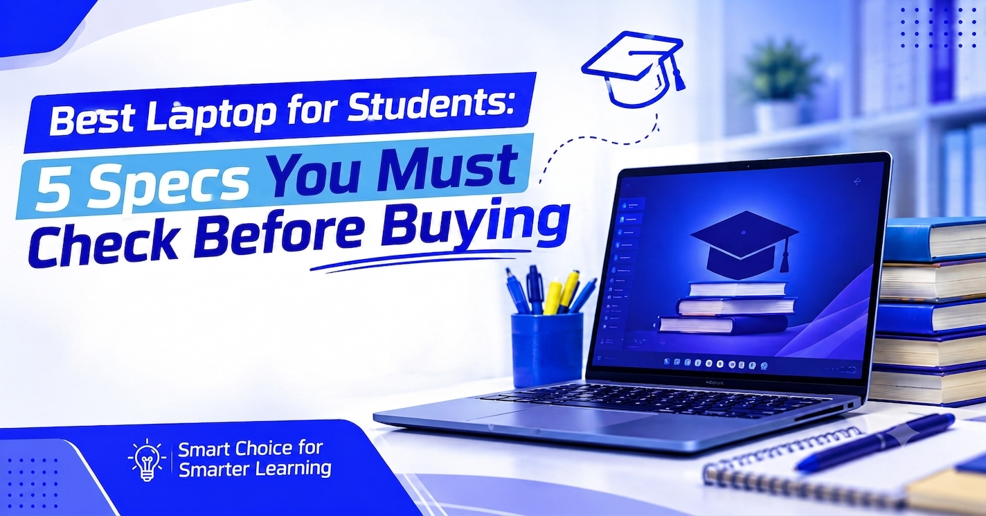 Best Laptop for Students: 5 Specs You Must Check Before Buying