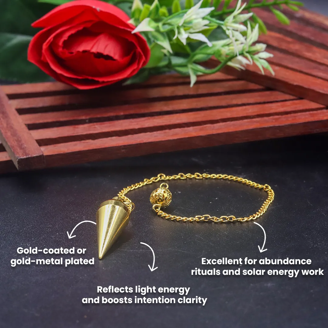 GOLD PENDULUM - 3