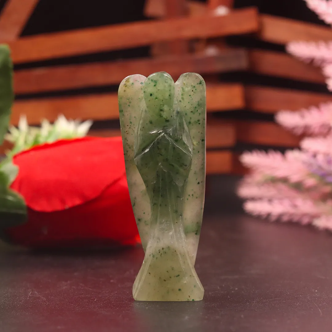 GREEN AVENTURINE ANGEL-MEDIUM