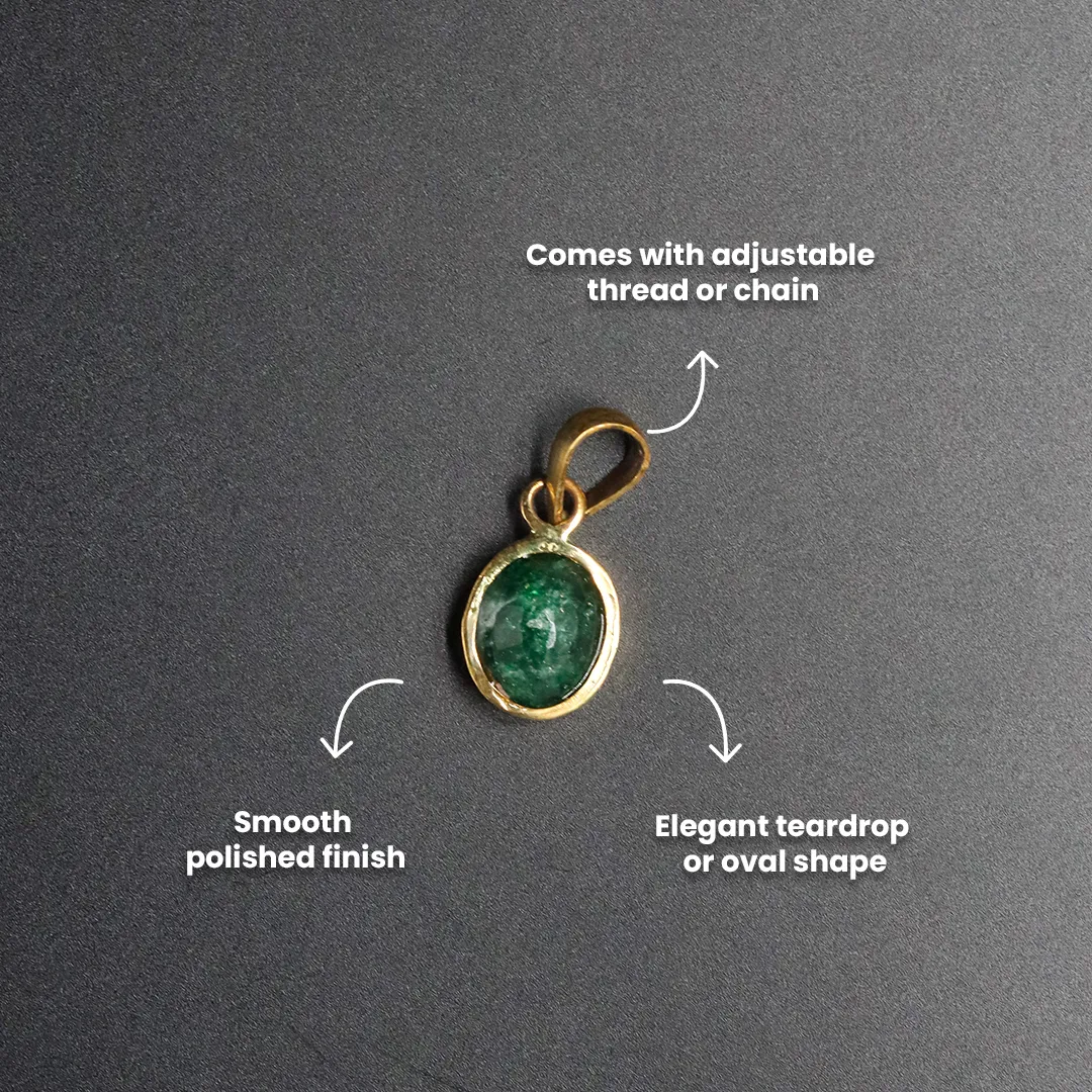 GREEN AVENTURINE PENDANT - 3