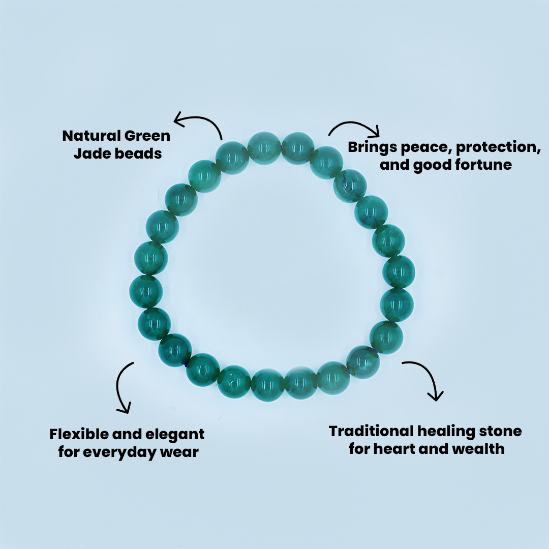 GREEN JADE BRACELET - 3