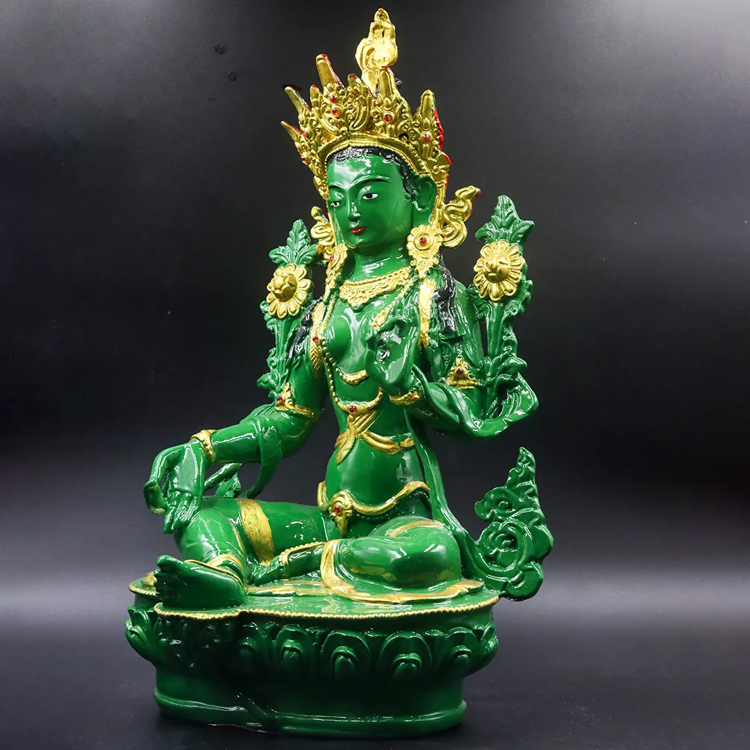 GREEN TARA STATUE BIG - 3